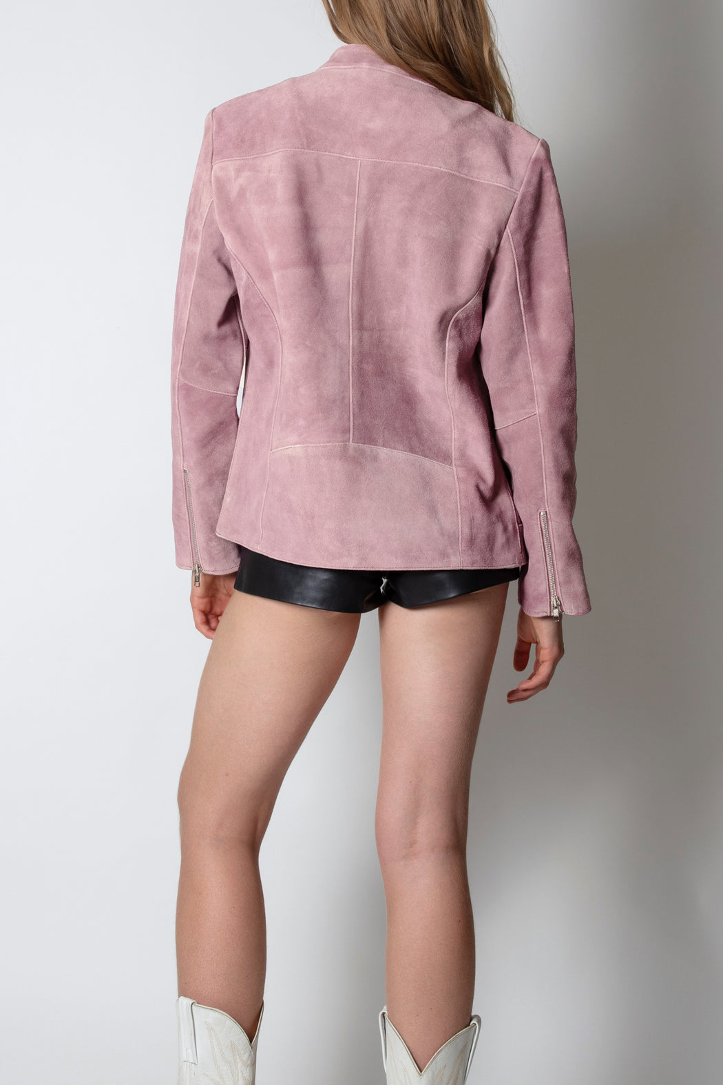 LOOKER JACKET IN LIGHT ROSE