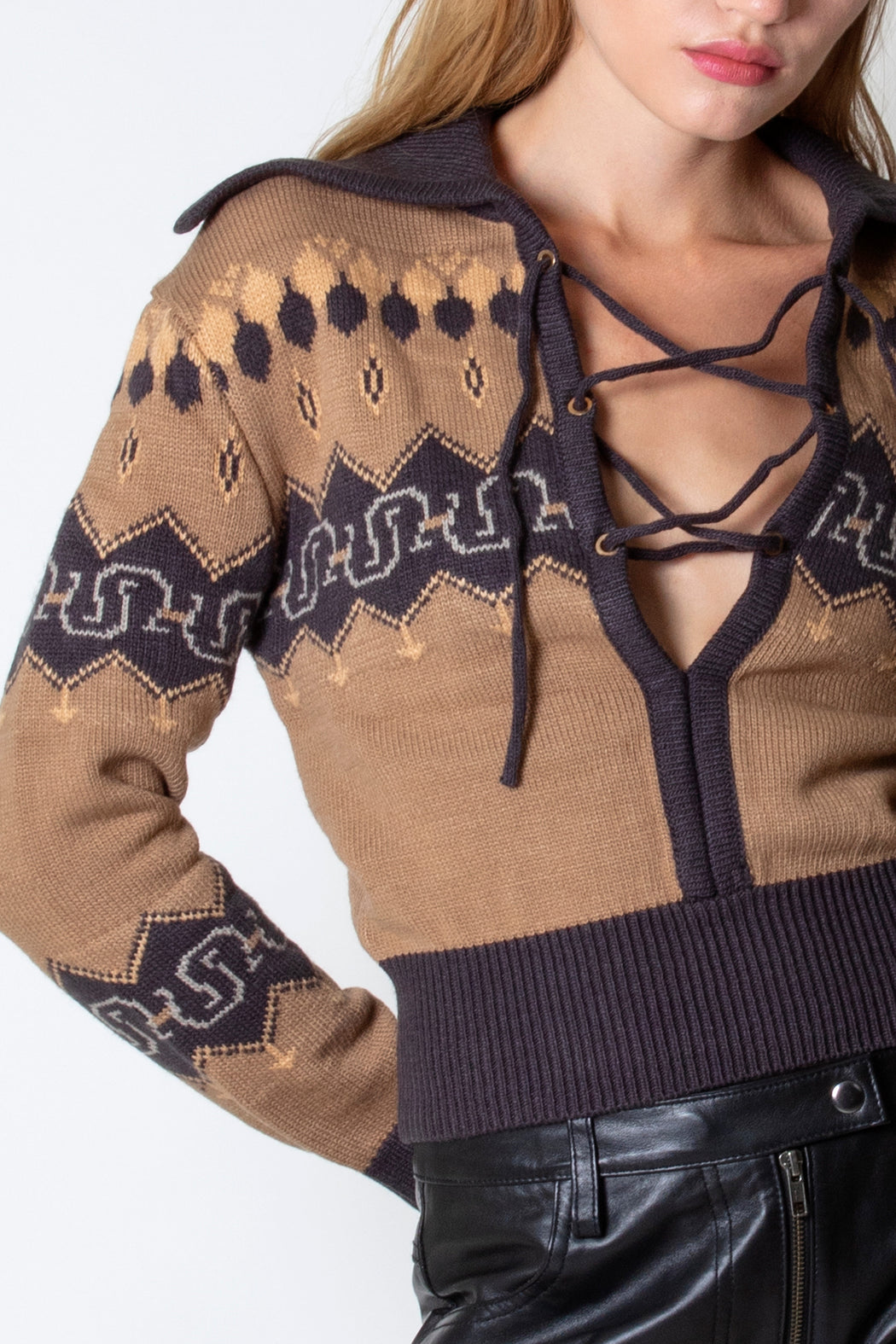 NORDIC COWBOY SWEATER